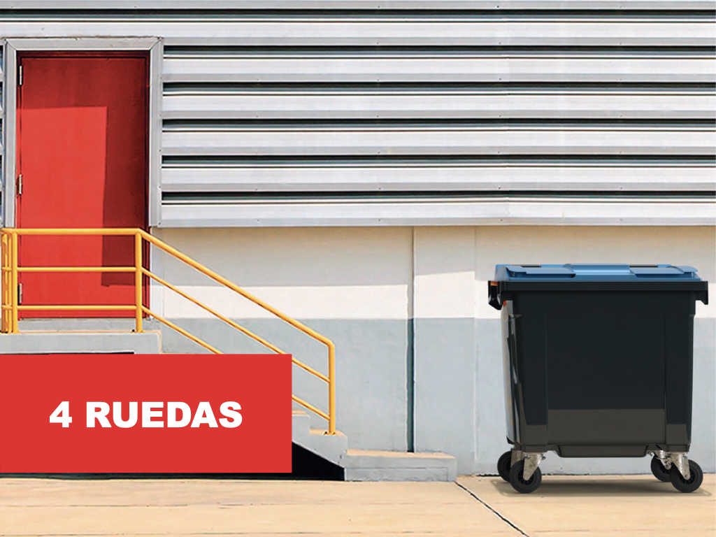 Contenedores de 4 ruedas