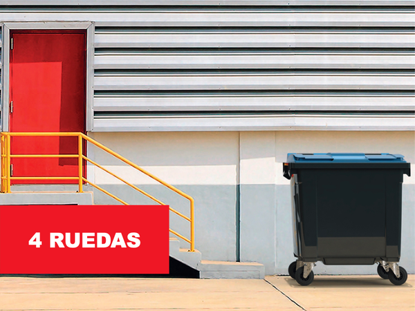 Contenedores de 4 ruedas